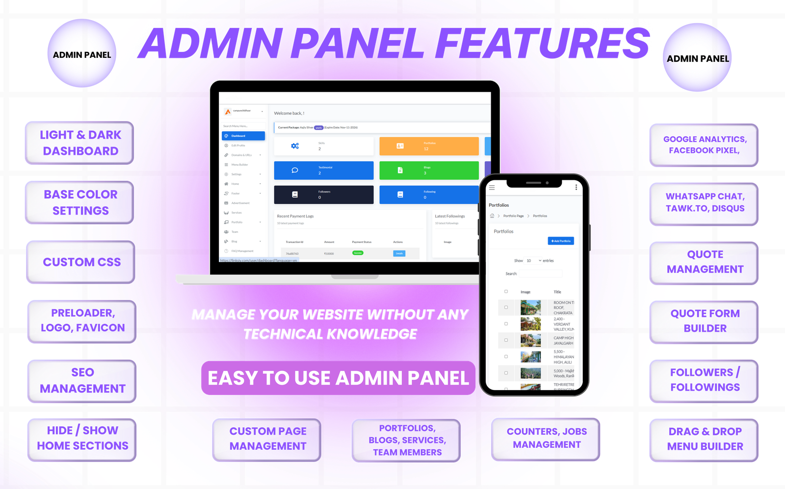 ADMIN PANEL
